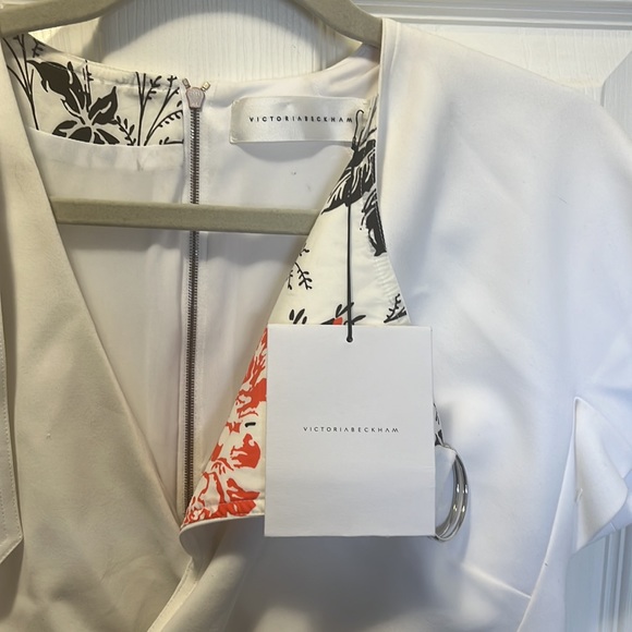 Victoria Beckham body con white dress never worn - Picture 2 of 3